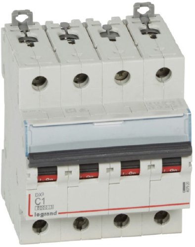 Выключатель автоматический Legrand DX3-E 6000 4п 1А C 6кА картинка